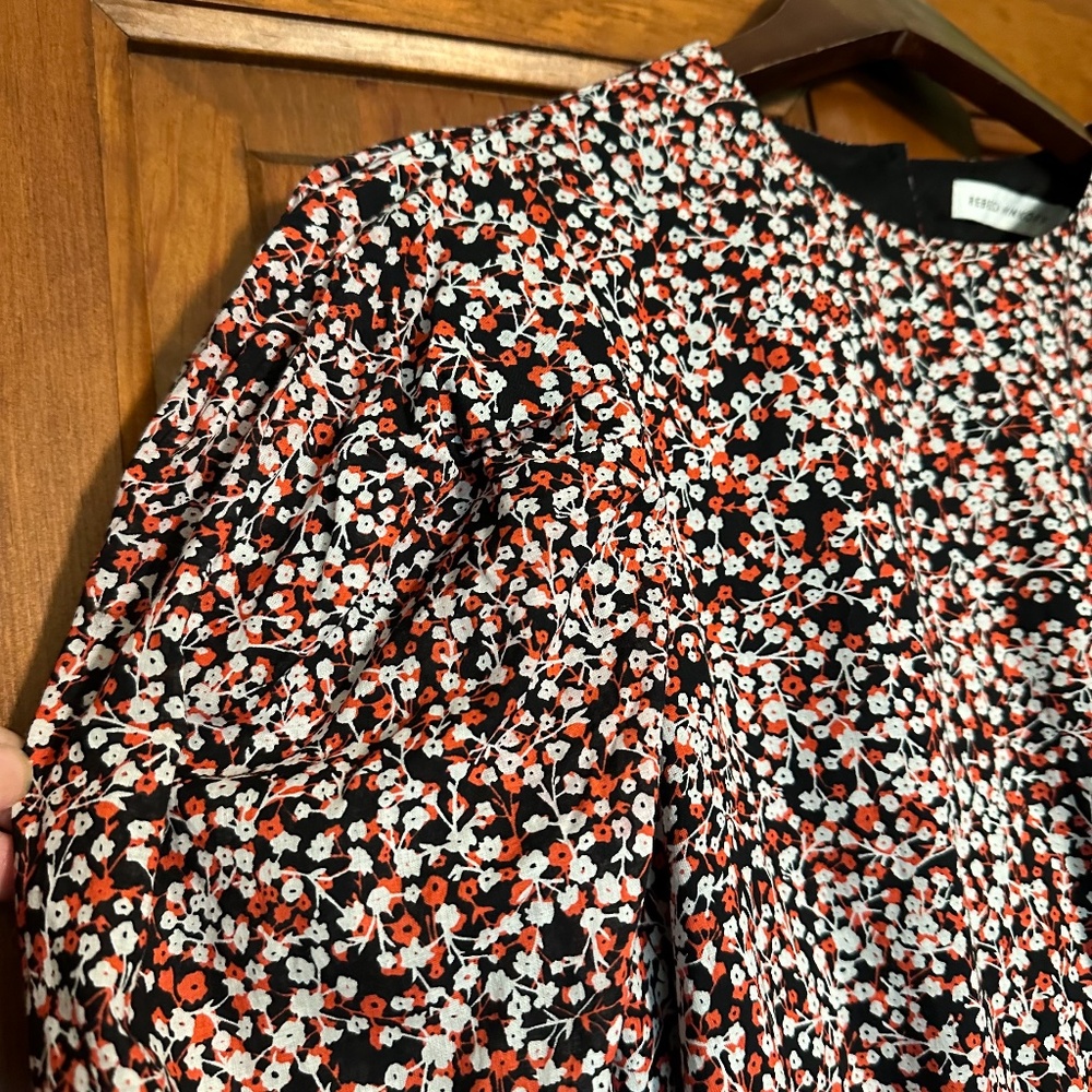 NEW Rebecca Minkoff Tabby Dress in Red Multi size XS - Picture 15 of 16